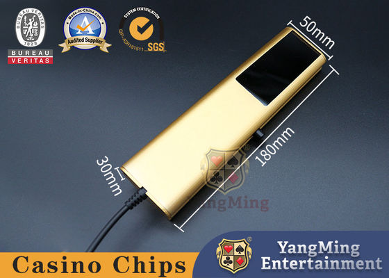 acheter Fabrique certifiée Or personnalisé Jeux de hasard Chips UV Vérificateur RFID Chips de poker Lumière violette Détecteur de noyau de sécurité fabrication en ligne