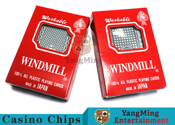 acheter 100% plastique Texas Holdem cartes de poker importé du Japon pour les jeux de casino fabrication en ligne