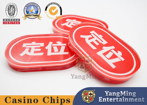 acheter Fabrique de casino acrylique Nouveau design sur mesure Ovale Produire forme Localiser la marque fabrication en ligne