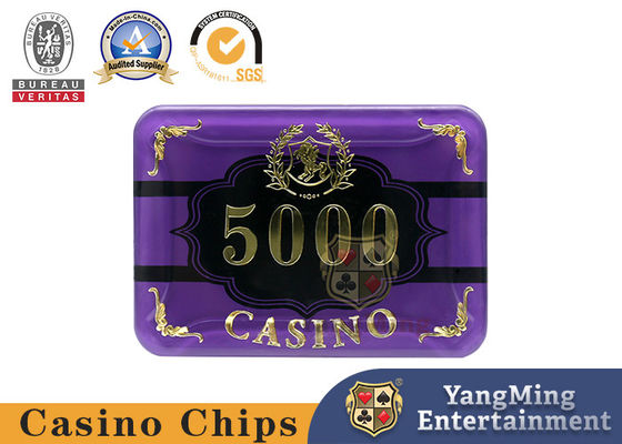acheter Un jeu de jetons acryliques pour 5 à 8 joueurs, une table de jeu de casino avec 760 jetons en bronze. fabrication en ligne