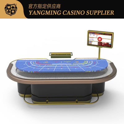 acheter Hot Style Club VIP Personnalisé Table de Baccarat 7 Joueurs Casino Table de Poker Baccarat Table de Jeu fabrication en ligne