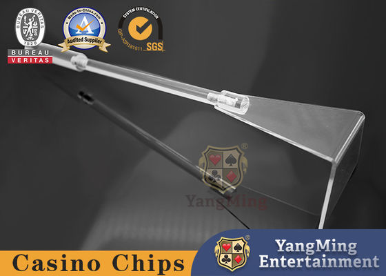 acheter Nouveau concevez les accessoires en fonction du client transparents de Tableau de tisonnier de casino de Clay Round Chip Rake For de cartes de jeu de style fabrication en ligne