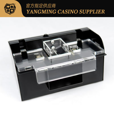 acheter Fabrique Nouveau Style 2 Decks Texas Table de poker Casino accessoires mélangeur de cartes en plastique Table de poker mélangeur de machines fabrication en ligne