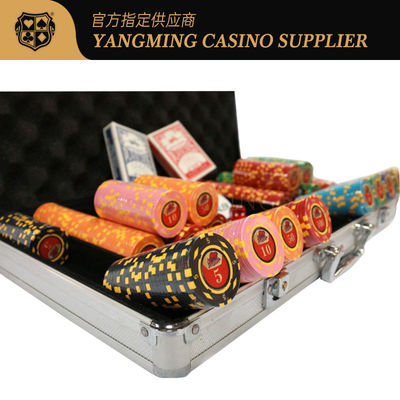 acheter Texas Hold'em Poker Club 600 pièces Jeux d'argile Jeux de poker ABS fabrication en ligne
