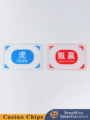 acheter Baccarat double face imprimé bouton de marqueur en plastique de cristal bouton de jeu de table de poker bouton de marqueur de table supérieur fabrication en ligne