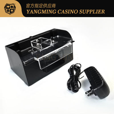 acheter Automatique à 2 jeux de poker Machine de mélange de métaux Baccarat Jeux d'argent divertissement de loisirs Jeux de poker Table de jeu de cartes fabrication en ligne