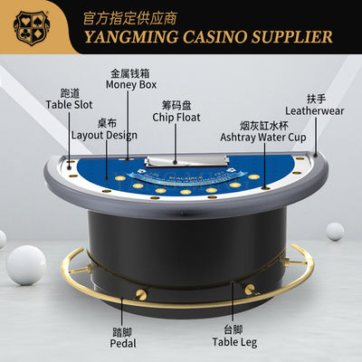 acheter Table de poker de blackjack professionnel de luxe pour les jeux récréatifs de casino et de salle de jeux fabrication en ligne