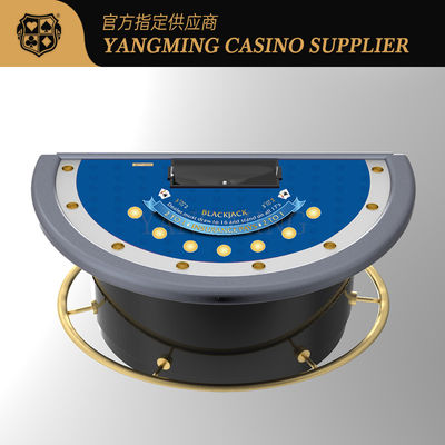 acheter Table de blackjack demi-ronde améliorée de luxe pour Casino Club Blackjack Table de poker fabrication en ligne