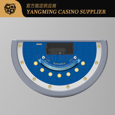 acheter Moderne style américain demi-ronde Blackjack Table de poker Jeux de hasard Black Jack Table de jeu de poker fabrication en ligne