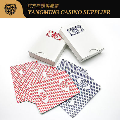 acheter 310GSM Cartes de jeu en papier noir pour le jeu de poker Baccarat Casino fabrication en ligne