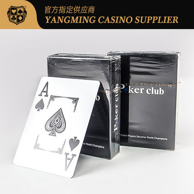 acheter Gros caractères en plastique imperméables de concurrence d'hôtel de luxe de cartes de jeu du tisonnier 100% du Texas fabrication en ligne
