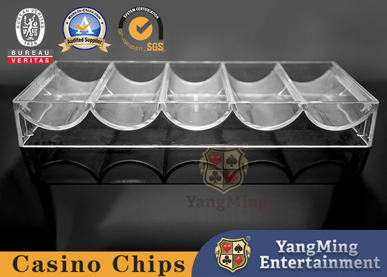 acheter Plateau de jetons de poker en plastique acrylique de haute qualité pour la table de poker du casino fabrication en ligne