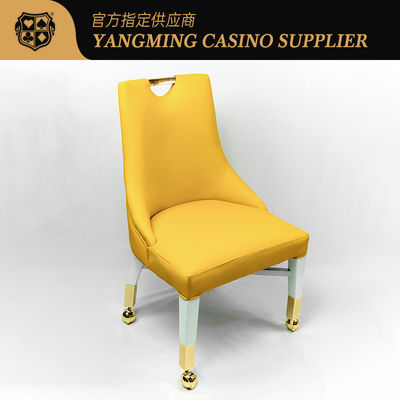 acheter La chaise roulante coulissante à poignée d'or Casino Baccarat Texas Holdem Chaise de joueur fabrication en ligne