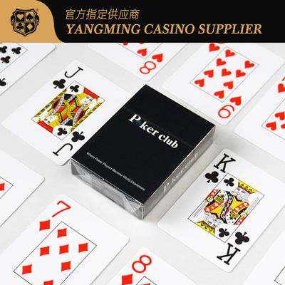 acheter cartes de jeu du plastique 140g pour Texas Club Character Flower Printing fabrication en ligne
