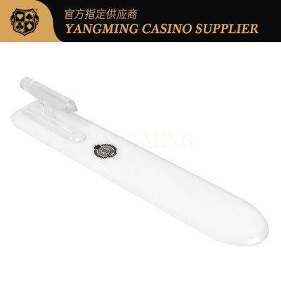 acheter Pelle à cartes de poker en acrylique standard de casino, accessoire de table de jeu de poker pour club de casino fabrication en ligne