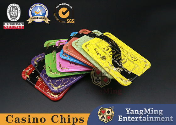 acheter Jeux de poker de casino deux couches Dragon acrylique et Phoenix fabrication en ligne