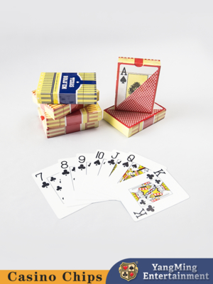 acheter Cartes de jeu imperméables de plastique de PVC pour Texas Hold ils double de jeu dégrossi givré fabrication en ligne