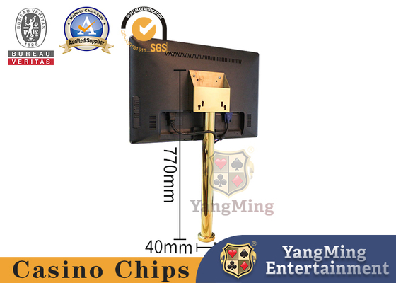 acheter Nouveau modèle de luxe personnalisé du fabricant de l'affichage jaune en titane système de divertissement affichage LCD HD fabrication en ligne