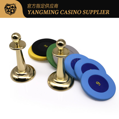 acheter Casino Roulette Table Game Betting Markers Electroplated Gold Metal Iron fabrication en ligne