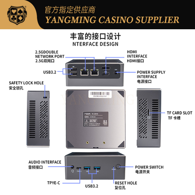 acheter Compact Poker Table Host Niu Niu & Baccarat Casino Logiciel Mini hôte fabrication en ligne