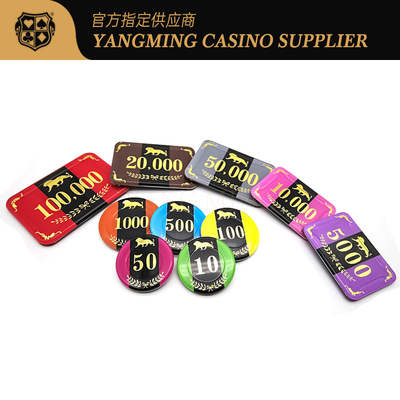 acheter Jeu de jetons de poker RFID international, 760 pièces, design acrylique avec mallette pour jeu de poker de casino fabrication en ligne