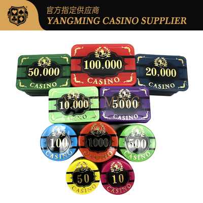 acheter Jeu de poker de 760 pièces avec jetons Baccarat Texas Hold'Em avec boîte de rangement pour casino fabrication en ligne