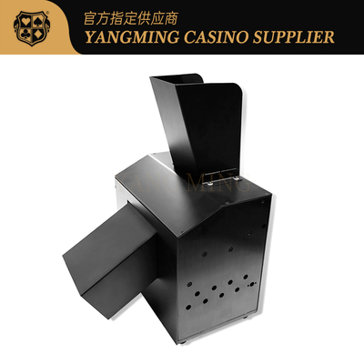 acheter Les accessoires classiques de jeu de casino choisissent la machine de déchiquetage automatique de carte de tisonnier de fer en métal de port fabrication en ligne