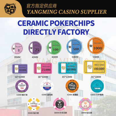 acheter Custom Ceramic Casino Chips – Professional Poker & Gaming Chips For Casino Game fabrication en ligne