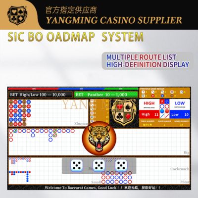 acheter Electronic Sic Bo Roadmap Display System – Customizable Casino Dice Game Solution fabrication en ligne