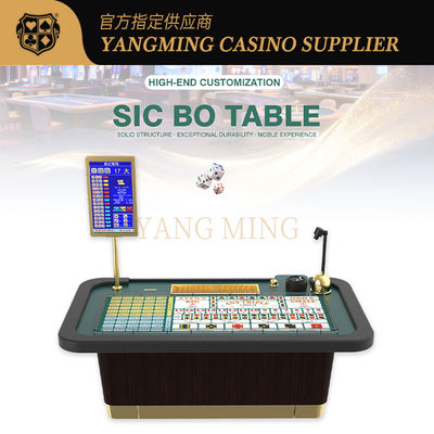 acheter Customizable Sic Bo Table – Premium Casino-Grade Dice Game Table For Sale fabrication en ligne