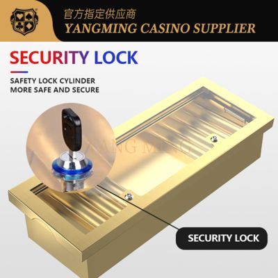 acheter Plateau de jetons de casino en métal personnalisable Gestion sécurisée et élégante des jetons pour le jeu de casino fabrication en ligne