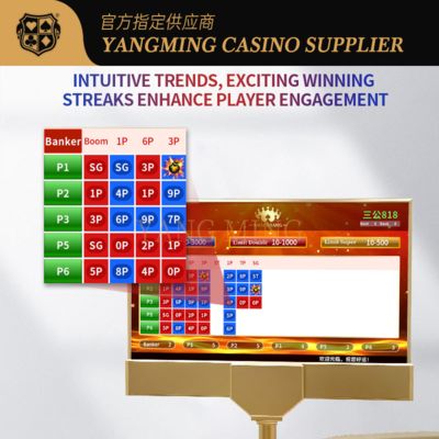 acheter Système de feuille de route Sangong personnalisable – Affichage intelligent des tendances pour les jeux de casino fabrication en ligne