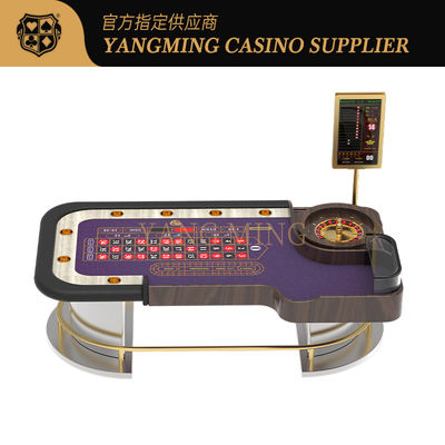 acheter Professional-Grade Custom Roulette Table Luxury Solid Wood Casino Gaming Table fabrication en ligne