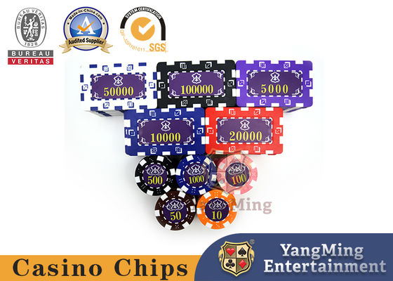 acheter Cas de luxe de Chip Set With Aluminum Alloy de tisonnier de coutume professionnelle du casino 760 fabrication en ligne