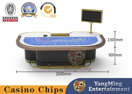 acheter Macao Galaxy Table de poker de luxe multifonctionnelle 9 joueurs Table de jeu de casino de divertissement fabrication en ligne