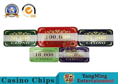 acheter Tisonnier à extrémité élevé Chip Set With Aluminum Box du casino 760PCS qui respecte l'environnement fabrication en ligne