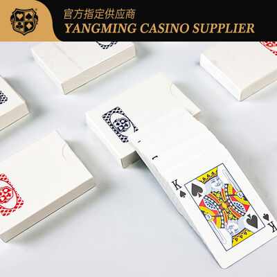 acheter Des cartes de poker de haute qualité supportent un logo personnalisé fabrication en ligne