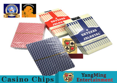 acheter Texas Hold ils épaisseur des cartes de jeu de casino de jeux de jeu de tisonnier 3.3mm fabrication en ligne