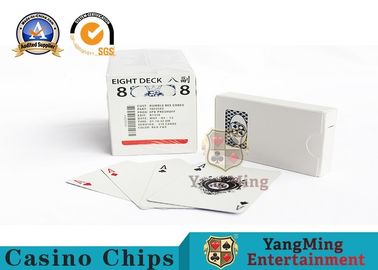 acheter Cartes de jeu bleues de Papper de noyau de casino de noir à extrémité élevé de norme pour des hôtels et le divertissement de casino de clubs fabrication en ligne