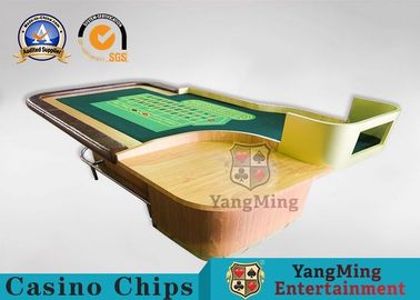 acheter Tableau favorable à l'environnement de tisonnier de Roleta de casino avec la roue de roulette en bois fabrication en ligne