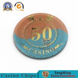 acheter Tisonnier acrylique de bronzage à hautes températures Chips Round Shaped de casino fabrication en ligne