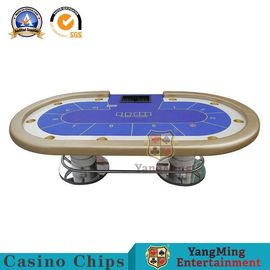 acheter Le Tableau ovale le Texas de tisonnier de casino de forme les tiennent baccara Tbale carré fabrication en ligne