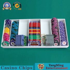 acheter Casino en plastique acrylique Chips Tray For Poker Blackjack Table Accoressiors de 7 rangées fabrication en ligne