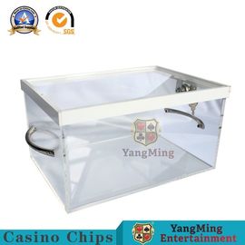 acheter Tisonnier fait sur commande Chips Box de Tableau de casino de roues de roulette/boîte de Toke roulette de nerf de boeuf fabrication en ligne