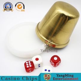acheter Fer de Shaker Cup Casino Game Accessories de matrices consacré par tisonnier de casino + matériel acrylique fabrication en ligne
