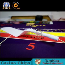 acheter Les accessoires blancs Texas Hold de jeu de casino de couleur ils des cartes de jeu de Tableau jettent la pelle fabrication en ligne