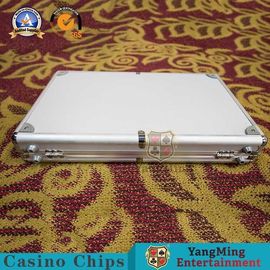 acheter le rond 600pcs forment le tisonnier Chip Case de RFID que 11.5g Clay Ceramic Portable Gambling Chips a placé la poignée et la serrure de transporteur fabrication en ligne