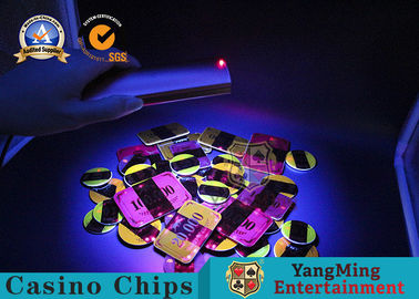 acheter Tisonnier UV Chips Purple Security Core Light du contrôleur RFID de lampe de sécurité d'argent d'or fabrication en ligne