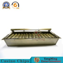 acheter les puces de jeu de couche de magasin 2 de puce de casino de 760*210mm flottent la double caisse de jeton de poker de serrure fabrication en ligne