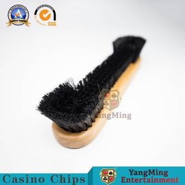 acheter Brosse de nettoyage tenue dans la main de la poussière de tissu de roue de roulette de couleur en bois de disposition de Tableau de tisonnier d'accessoires de jeu de casino fabrication en ligne